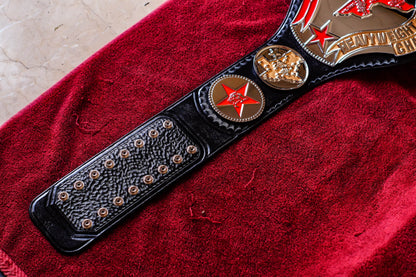 1986 Texas Championship Title Belt – Chrome Plated | 4.2mm