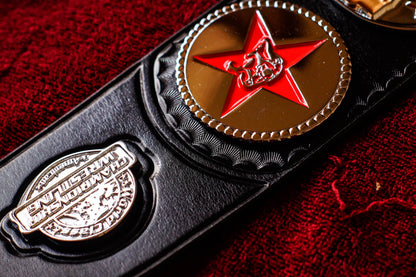 1986 Texas Championship Title Belt – Chrome Plated | 4.2mm