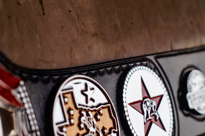 1986 Texas Championship Title Belt – Chrome Plated | 4.2mm