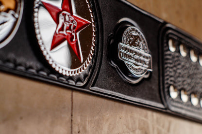 1986 Texas Championship Title Belt – Chrome Plated | 4.2mm