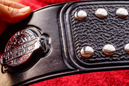 1986 Texas Championship Title Belt – Chrome Plated | 4.2mm