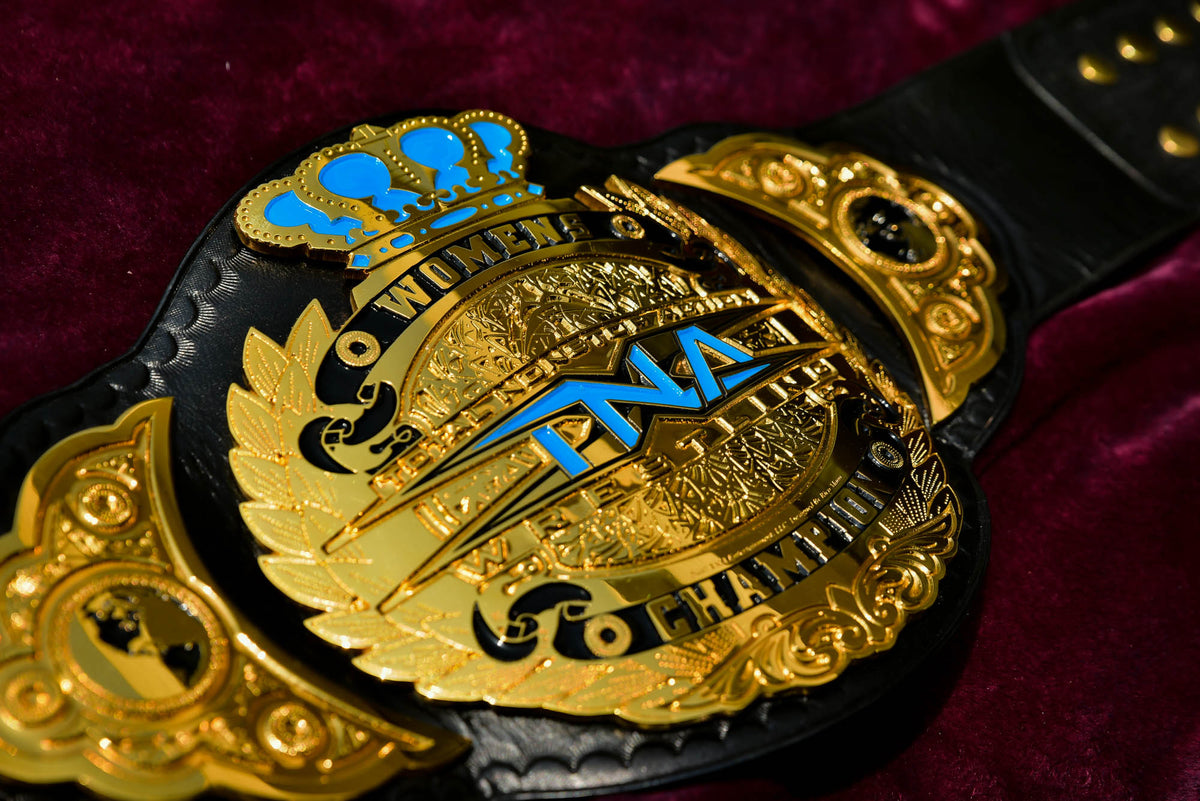 TNA Women’s Championship Title Belt – Gold