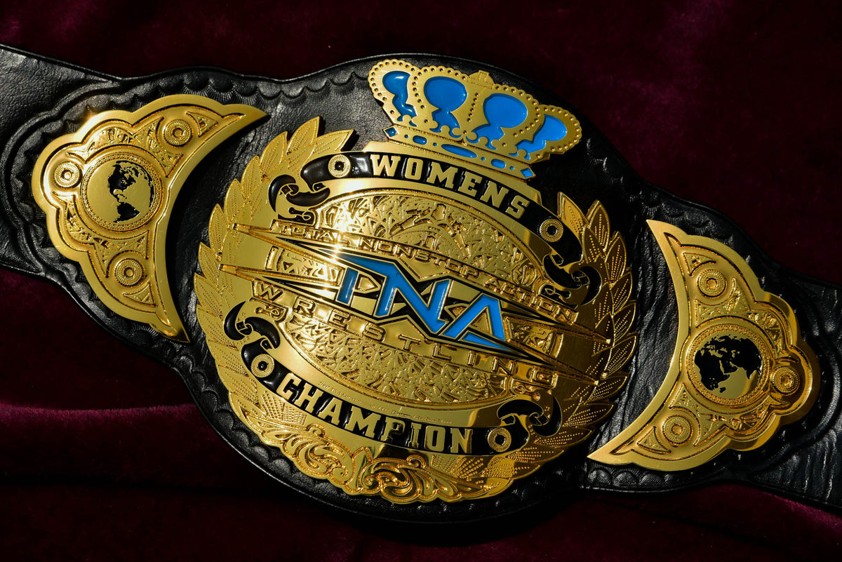 TNA Women’s Championship Title Belt – Gold
