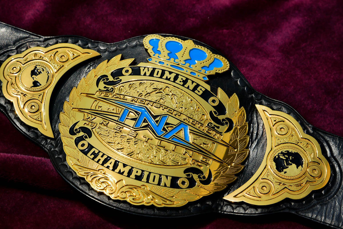 TNA Women’s Championship Title Belt – Gold
