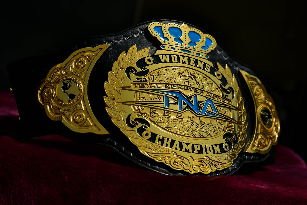 TNA Women’s Championship Title Belt – Gold