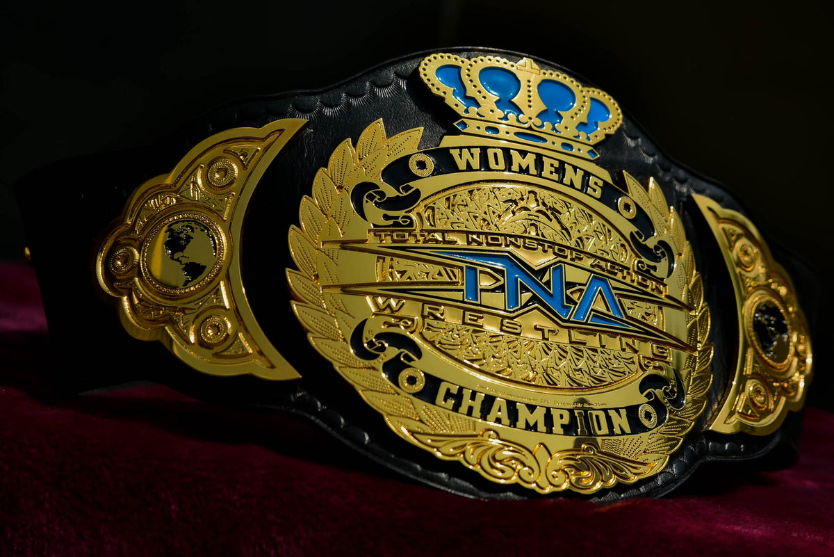 TNA Women’s Championship Title Belt – Gold