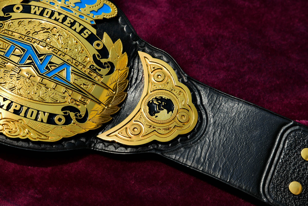 TNA Women’s Championship Title Belt – Gold