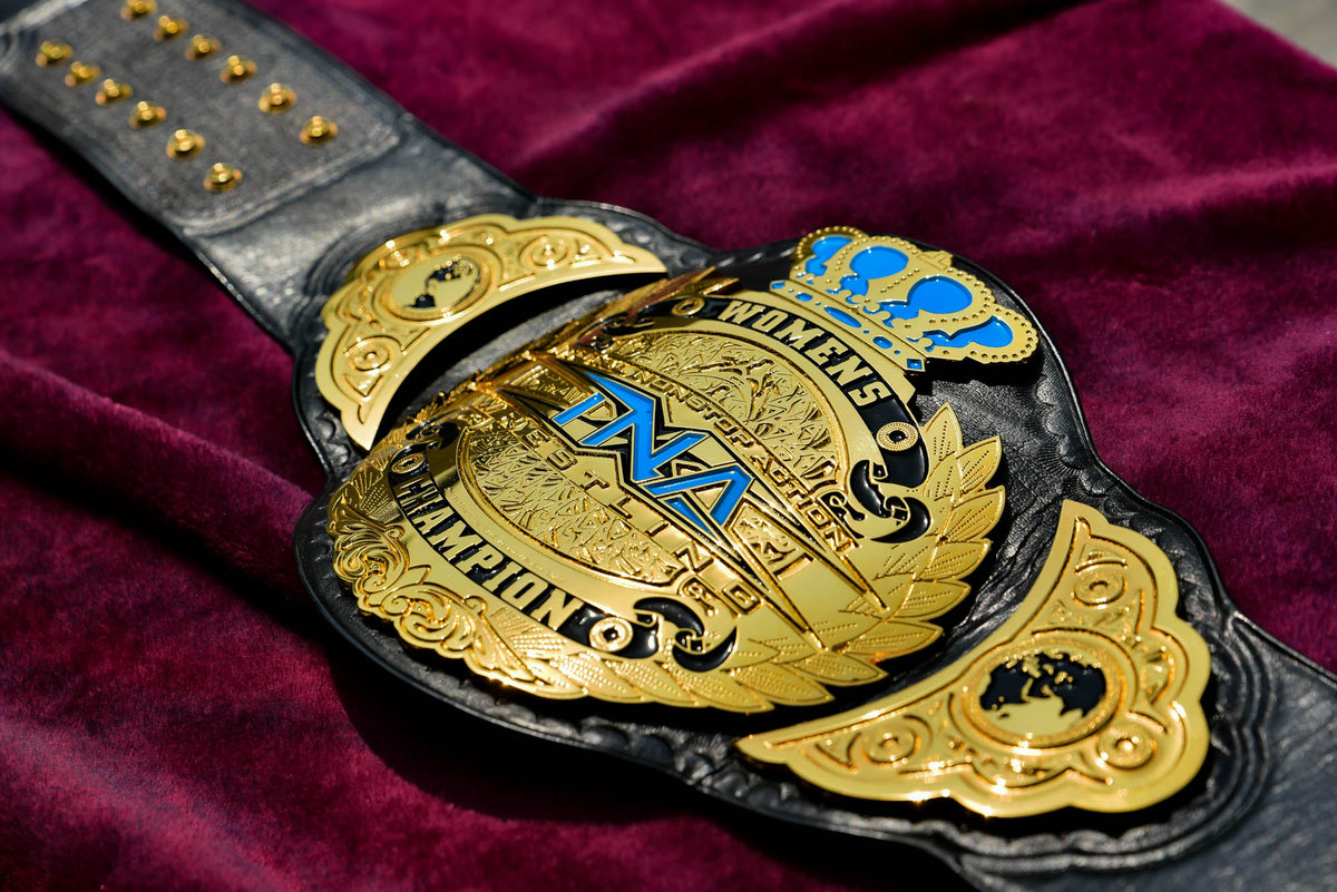 TNA Women’s Championship Title Belt – Gold