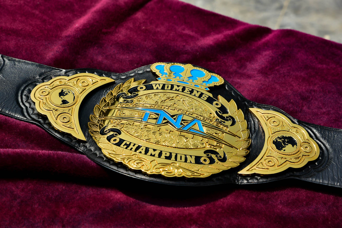 TNA Women’s Championship Title Belt – Gold