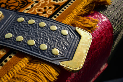 Vegas Big Gold-Dual Plated with Leather and one piece tip Gallery 1