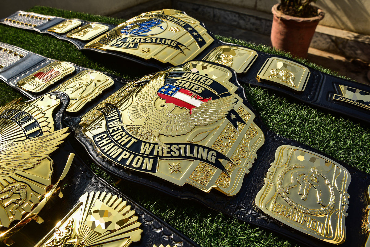 W-C-W US title 5 Plates Version