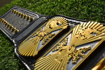 4.2mm Automated Etched Dual Plated Winged eagle with 04B2 WM4 Leather Gallery 2