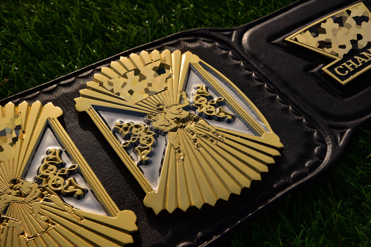 4.2mm Automated Etched Dual Plated Winged eagle with 04B2 WM4 Leather Gallery 3