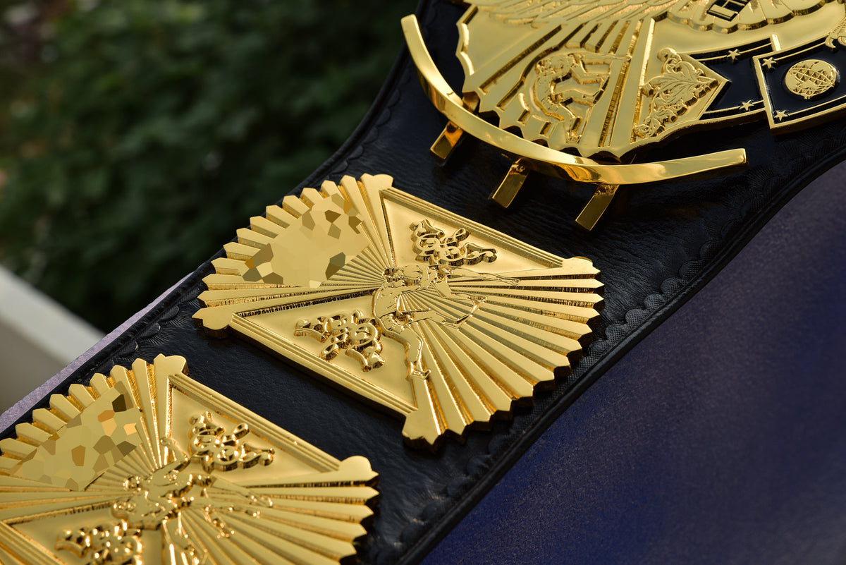 4.2mm Automated Etched All Gold Winged eagle with 03B2 Leather