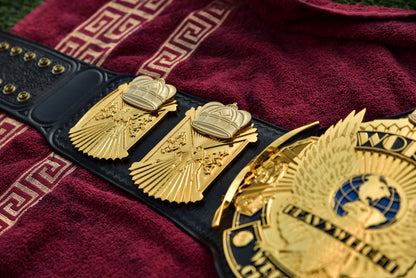 4.2mm Automated Etched All Gold Winged eagle with 03B2 Leather