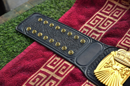 4.2mm Automated Etched All Gold Winged eagle with 03B2 Leather