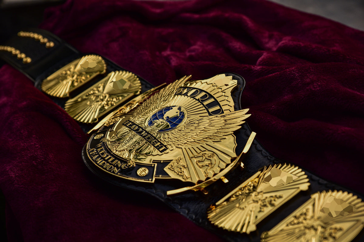 4.2mm Automated Etched All Gold Winged eagle with 06A2 Black Leather Gallery 2