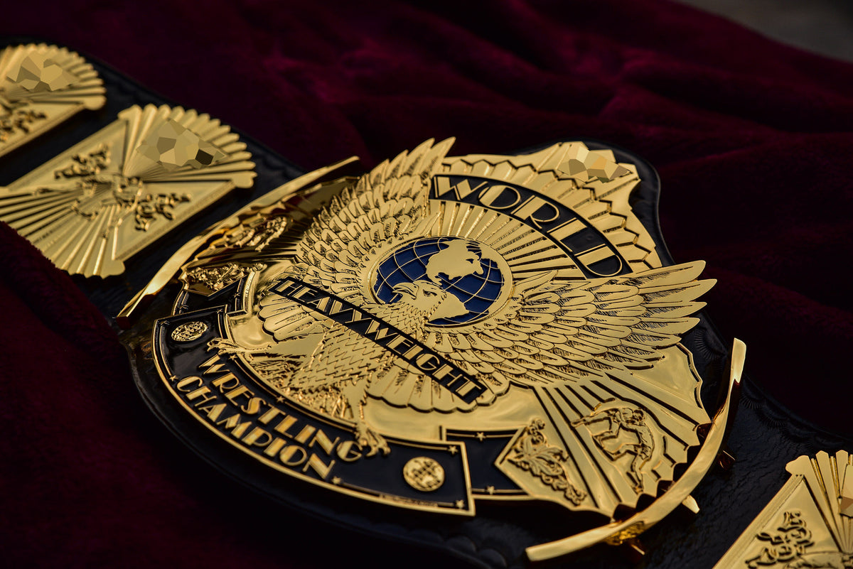 4.2mm Automated Etched All Gold Winged eagle with 06A2 Black Leather Gallery 2