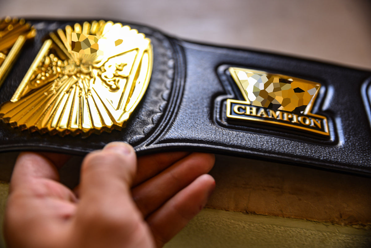 4.2mm Automated Etched All Gold Winged eagle with 08A1F Leather