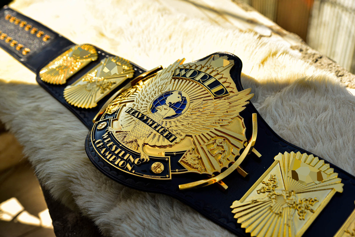 4.2mm Automated Etched All Gold Winged eagle with 06A2 Black Leather