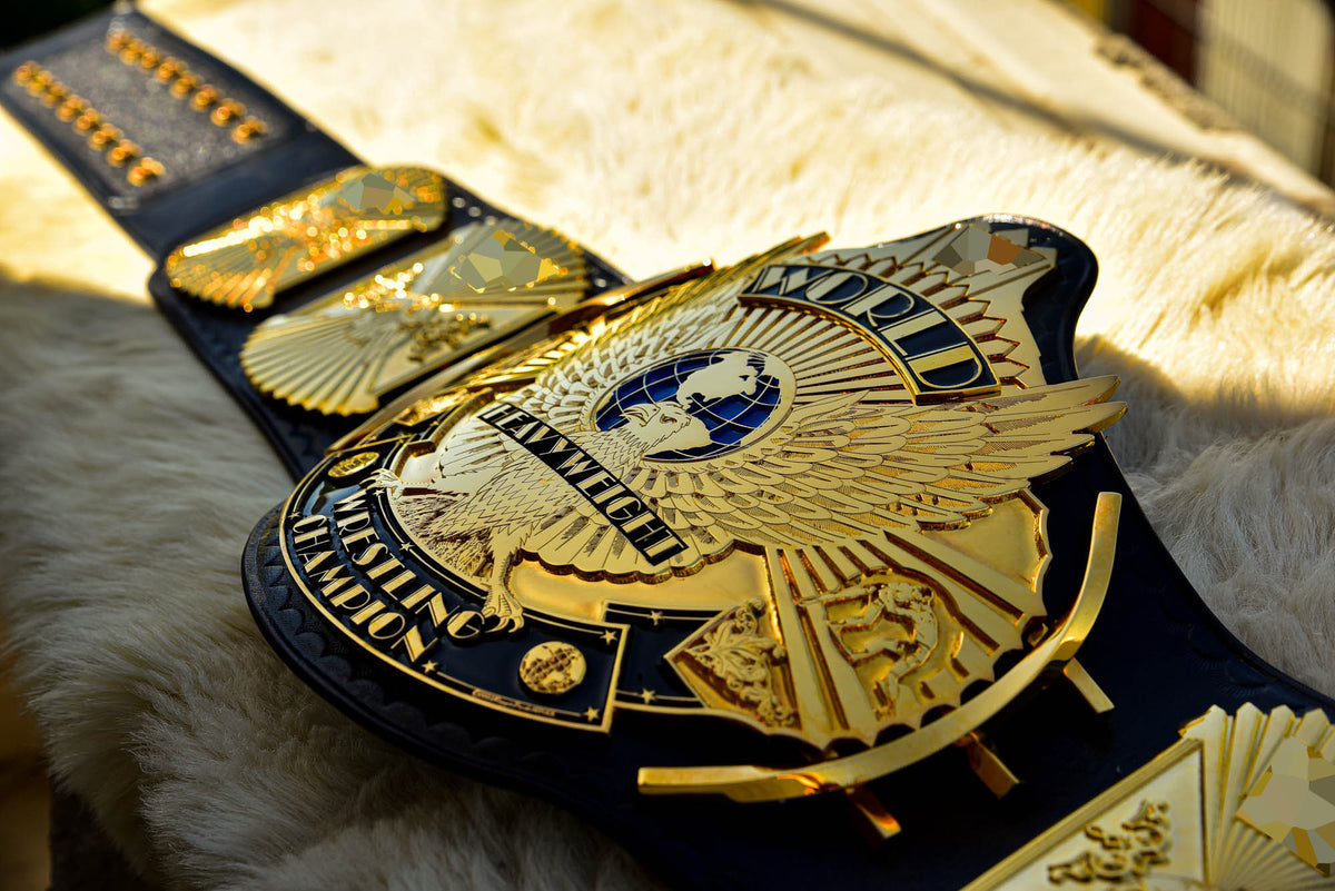 4.2mm Automated Etched All Gold Winged eagle with 06A2 Black Leather