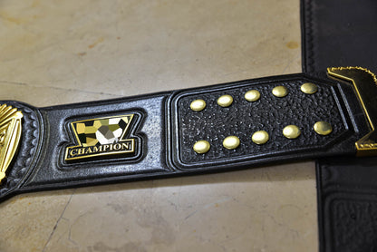 4.2mm Automated Etched All Gold Winged eagle with 06A2 Black Leather