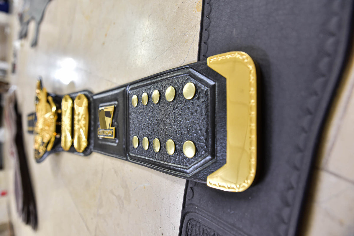 4.2mm Automated Etched All Gold Winged eagle with 06A2 Black Leather