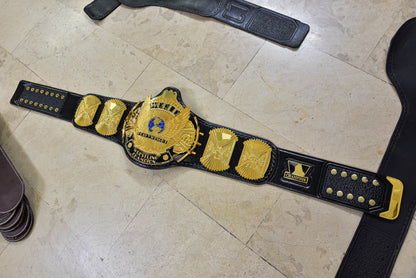 4.2mm Automated Etched All Gold Winged eagle with 06A2 Black Leather