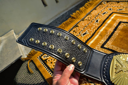 4.2mm Flocked All Gold Winged eagle with 06A2 Leather