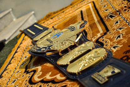 4.2mm Flocked All Gold Winged eagle with 06A2 Leather