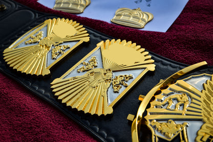 4.2mm Automated Etched Dual Plated Winged eagle with 03B2 Leather