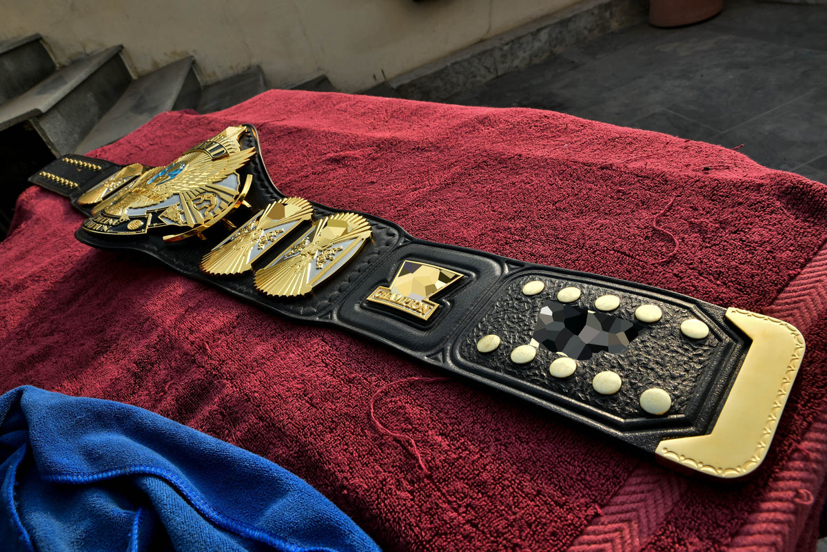 4.2mm Automated Etched Dual Plated Winged eagle with 04B2 WM4 Leather
