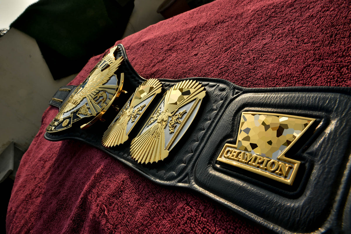 4.2mm Automated Etched Dual Plated Winged eagle with 04B2 WM4 Leather
