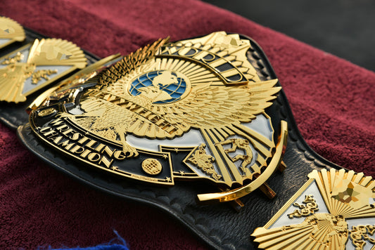 4.2mm Automated Etched Dual Plated Winged eagle with 04B2 WM4 Leather