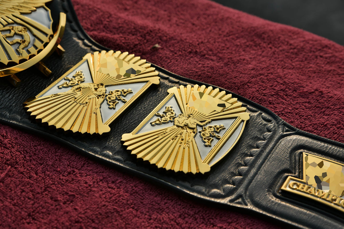 4.2mm Automated Etched Dual Plated Winged eagle with 04B2 WM4 Leather
