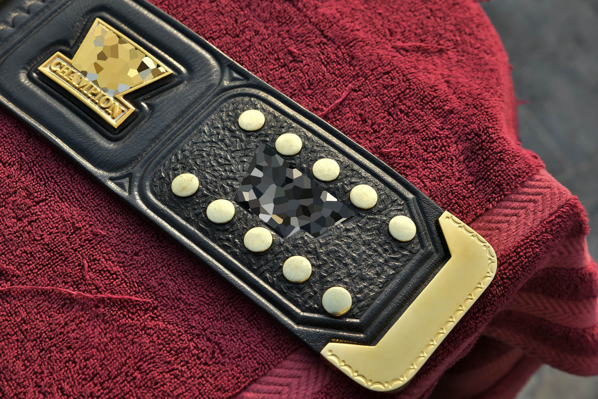 4.2mm Automated Etched Dual Plated Winged eagle with 04B2 WM4 Leather
