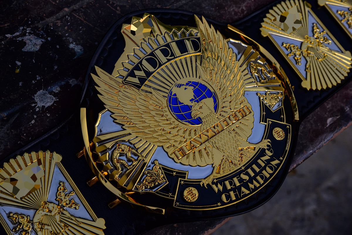 4.2mm Automated Etched Dual Plated Winged eagle with 02A1 Leather