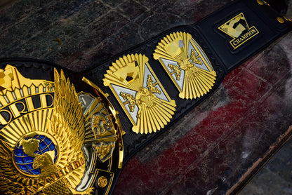 4.2mm Automated Etched Dual Plated Winged eagle with 02A1 Leather