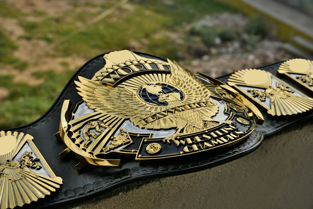 4.2mm Automated Etched Dual Plated Winged eagle with 05AB1 Leather