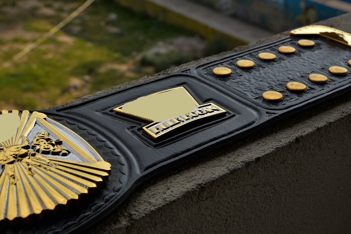 4.2mm Automated Etched Dual Plated Winged eagle with 05AB1 Leather