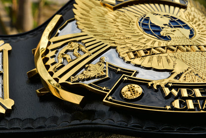 4.2mm Automated Etched Dual Plated Winged eagle with 05AB1 Leather