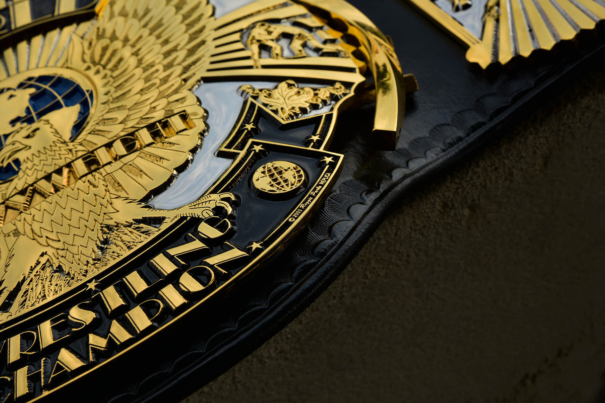 4.2mm Automated Etched Dual Plated Winged eagle with 05AB1 Leather