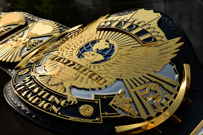 4.2mm Automated Etched Dual Plated Winged eagle with 05AB1 Leather