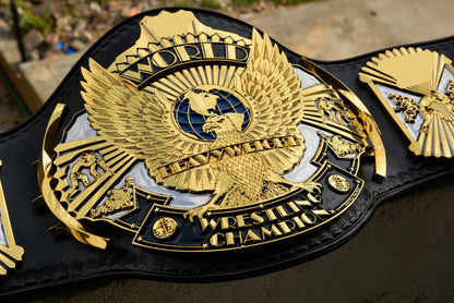 4.2mm Automated Etched Dual Plated Winged eagle with 05AB1 Leather