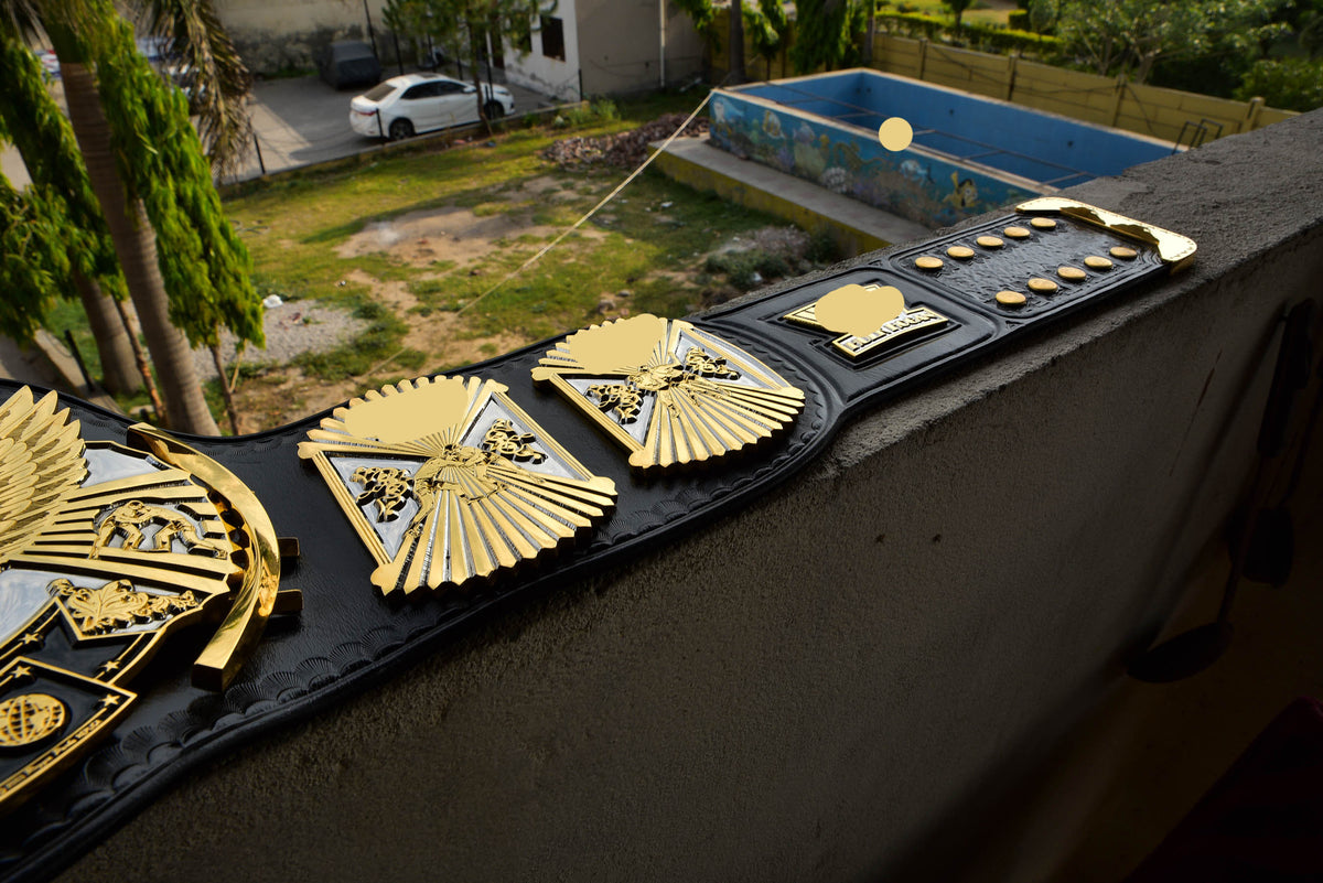 4.2mm Automated Etched Dual Plated Winged eagle with 05AB1 Leather