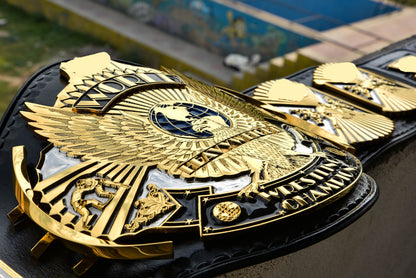 4.2mm Automated Etched Dual Plated Winged eagle with 05AB1 Leather