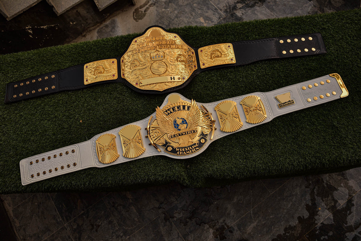 4.2mm Flocked All Gold Winged eagle with 08a1d White Leather and Red Backing