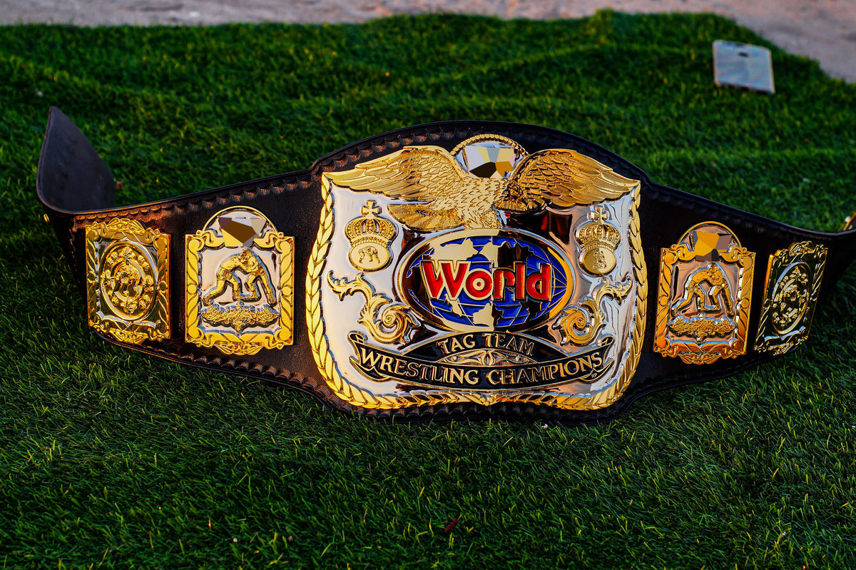 Reggie Parks Tag Title Dual Plated Demolition Version