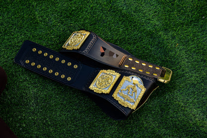 Reggie Parks Tag Title Dual Plated Demolition Version