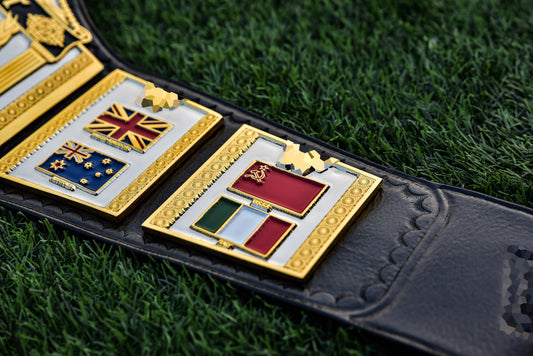 Hogan 86 Title Belt Leather Option 2